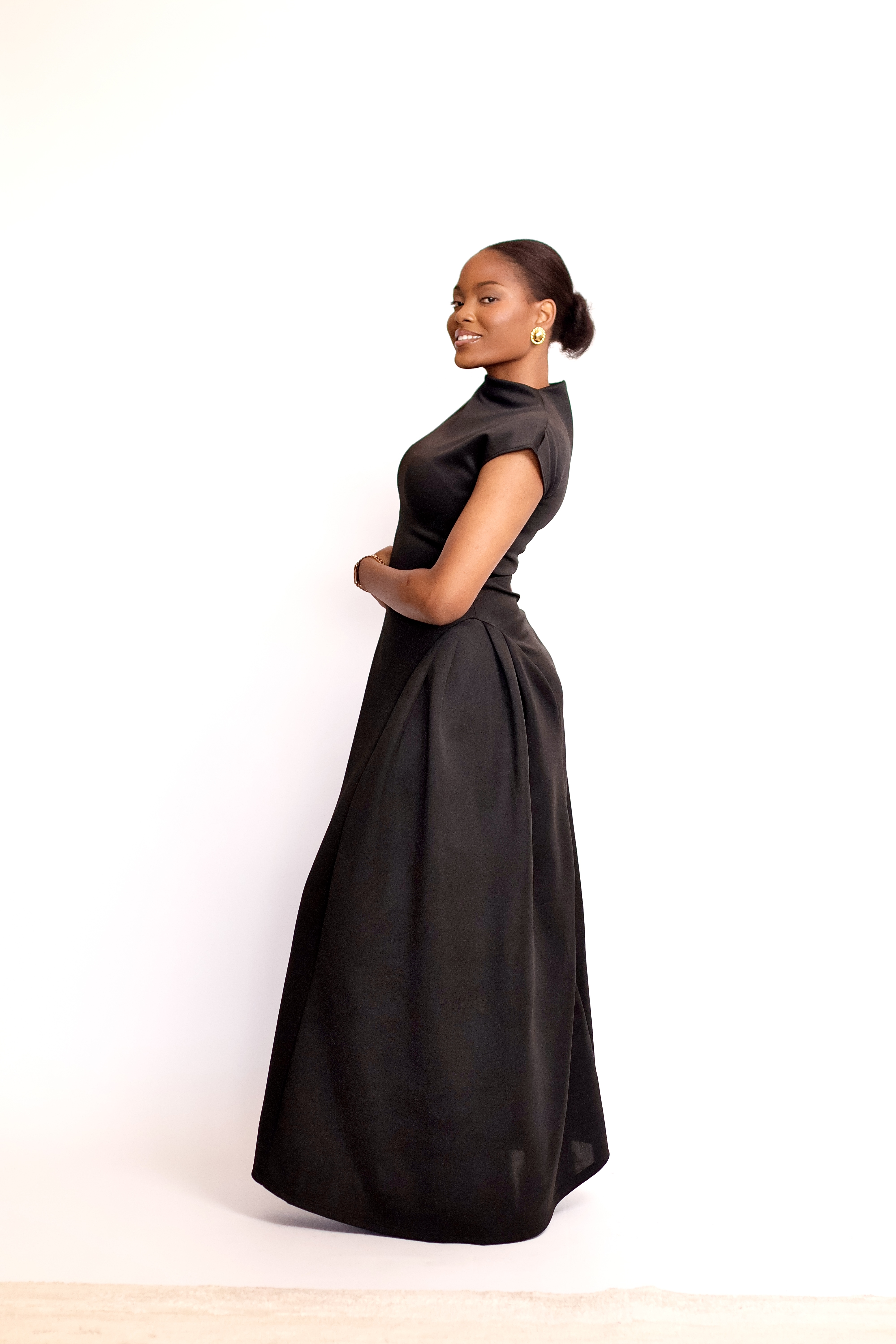 Classic Black Evening Dress